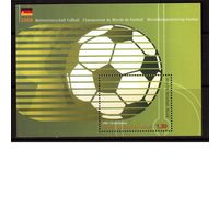Бельгия-2006,(Мих.Бл.110)  **  ,Спорт, ЧМ-2006 по футболу