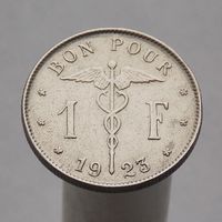 Бельгия 1 франк 1923