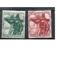 Германия-1944,(Мих.897-898) гаш.  , Война, Тирольские стрелки(полная серия)