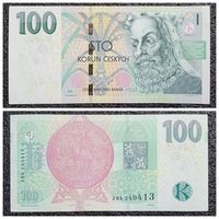 100 крон Чехия 2018 г.