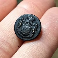 Пуговица ливрейная. Дворянского рода. 14 мм