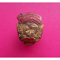 ТЯЖЕЛЫЙ ЗНАК.Отличник социалистического сельского хозяйства