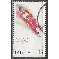 Латвия. Олимпиада Лиллехаммер'94. 1994г. Mi#366.