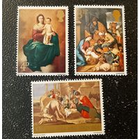 Великобритания 1967 чистая полная серия живопись