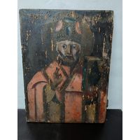 Икона "Николай Чудотворец" 19 век.