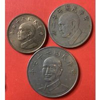 Тайвань 3 монеты