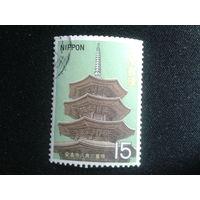 Япония, 1969. Пагода храма Анраку