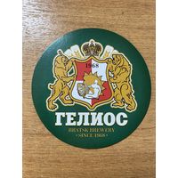 Подставка под пиво "Гелиос" /Братск, Россия/ No 2