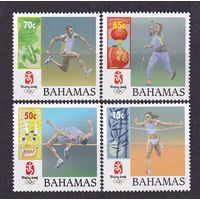 2008 Багамские острова 1322-1325 Олимпийские игры 2008 года в Пекине