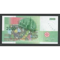 Коморские острова Коморы 2000 франков 2005 года. Тип P-17а. Состояние UNC!