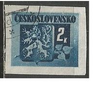Чехословакия. Герб. Братислава. 1945г. Mi#418.