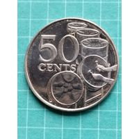 Тринидад и Тобаго 50 центов 2003 г.