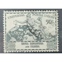 Кения, Уганда и Таганьика 1949г. Британские колонии