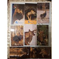 Туристические карточки с животными Беларусь (за все)