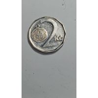 Чехия 2 кроны 2008 года .