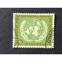 Германия 1955. 10-я годовщина Организации Объединенных Наций. Полная серия