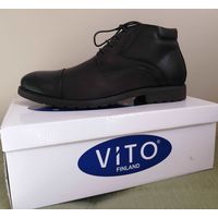 Ботинки натуральная кожа + овчина, р-р 45, Vito, Финляндия