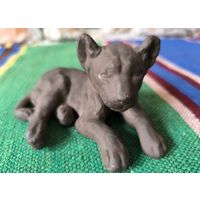 Львенок терракота статуэтка