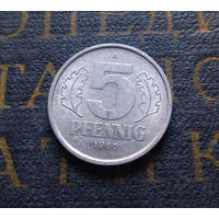 5 пфеннигов 1980 (A) Германия ГДР #01
