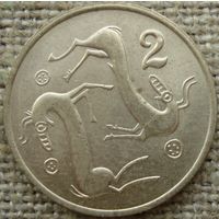 2 цента 1983 Кипр