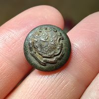 Пуговица ливрейная дворянского рода. 15 мм