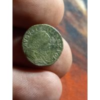 Солид 1751 г. Август 3 Речь Посполита красивая