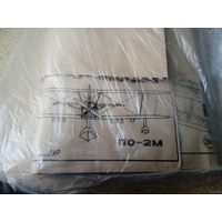 Сборная маштабная "-модель самолета."БИПЛАН ПО-2М. СССР