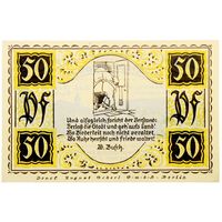 РАСПРОДАЖА!!! - ГЕРМАНИЯ Коммуна ШТОЛЬЦЕНАУ (Нижняя САКСОНИЯ) 50 пфеннигов 1921 год BU- !