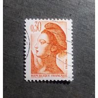 Марка Франция 1982 год Стандарт