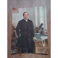 Бумажные портреты А.Попова- 2 штуки