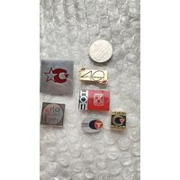 Значки Стандартизация, ИСО, НОТ, 6 шт