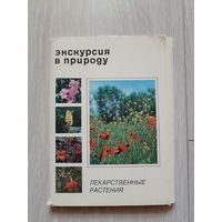 Экскурсия в природу. Лекарственные растения. Набор 23 из  25 открыток