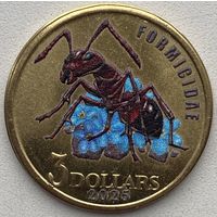 Малаита 3 доллара 2025 г. Муравей