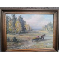 Картина . ОСЕННИЙ МОТИВ. холст. масло. 30*40 см. Пепеляев В. Н. 2016 г.