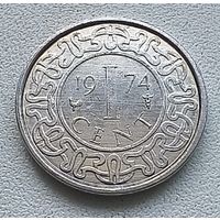 Суринам 1 цент 1974 1-7-45