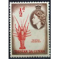 Британские колонии. Остров Тристан Да Кунья, 1954 г. SG914 MNH