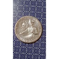 США 25 центов 1976 серебро