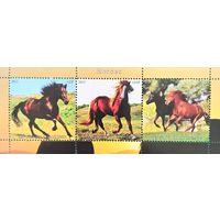 Бурунди 2015. Лошади. Малый лист