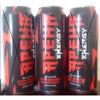 Банка от энергетика АРЕНА STRAWBERRY GRAPEFRUIT 500ml 2024.12.20-2025.12.20 (ОБМЕН/ПРОДАЖА/ТОРГ) 1лот=1шт
