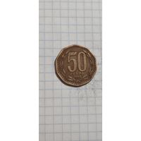 Чили 50 песос 1997
