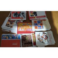 Открытки  60-70гг 152шт