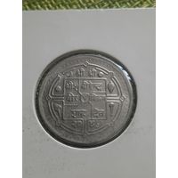 Непал 50 пайсов 1988 г.(  KM#1018. Крупная дата. )