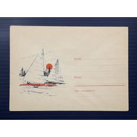 СССР 1969 НМХК худ.Филиппов. Буерный спорт.(1)
