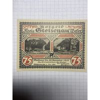 75 пфенингов (нотгельды) г. Германия.-1412