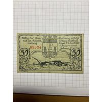 Нотгельд 50 пфеннигов 1921 год. -1912