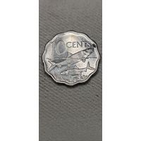 Багамы 10 цент 2010