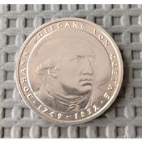 ФРГ. 5 марок 1982. Гете. Распродажа личной коллекции