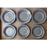 Тарелка Фарфоровая Столовая Аэрофлот Барановка СССР