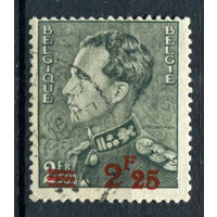 Бельгия - 1941г. - король Леопольд III - 1 марка - полная серия, гашёная [Mi 565]. #2-Be-36-A-2