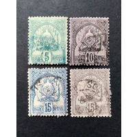 Французский Тунис\465с\ТУНИС 1893\1902 Стандарт  ГЕРБ
